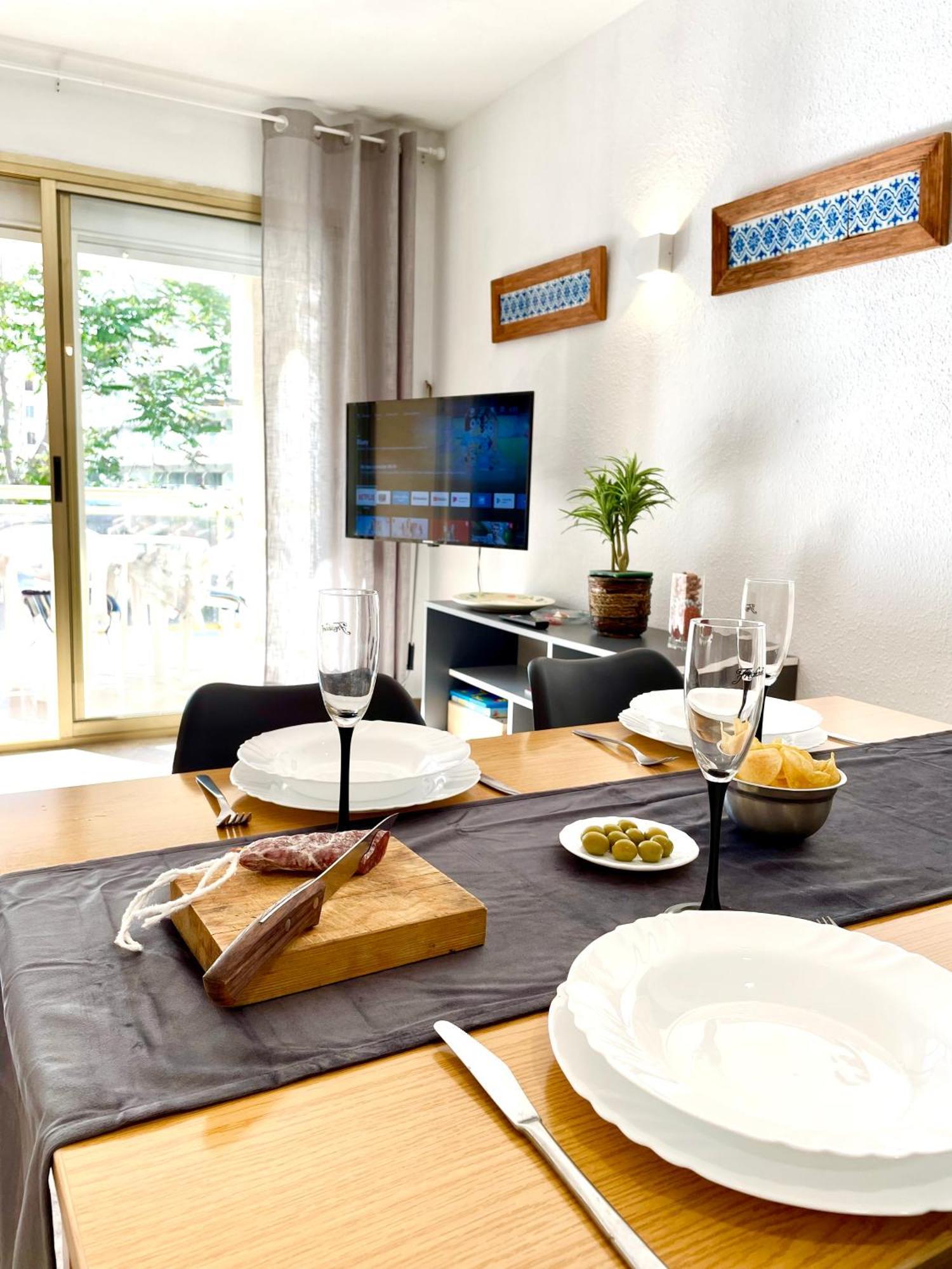 Appartement Salou Amb Piscina Extérieur photo